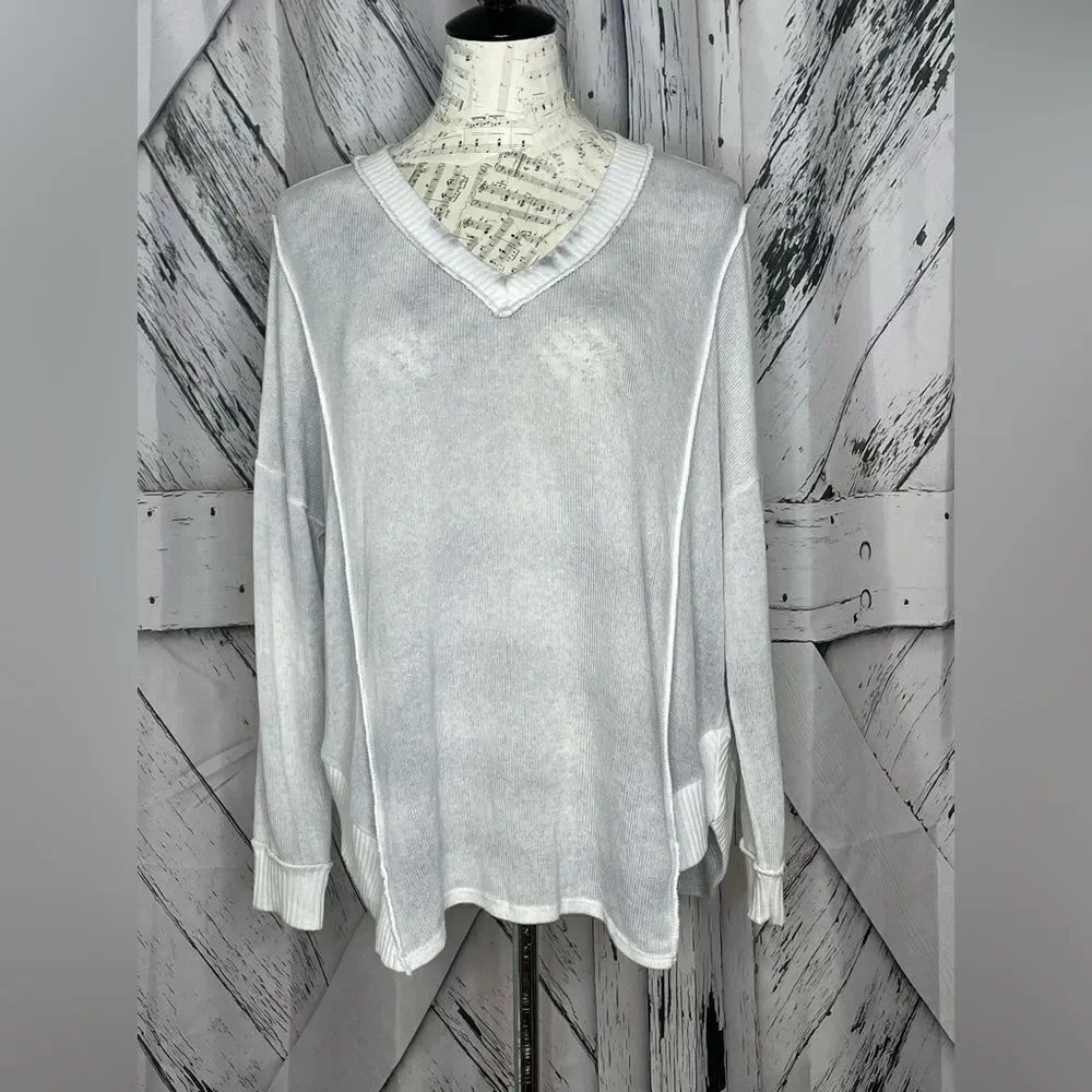 Vintage Havana B-Neck Sweater Oversized Size S